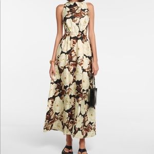 Sir. The Label Vivienne Floral Print Maxi Dress with Open Back